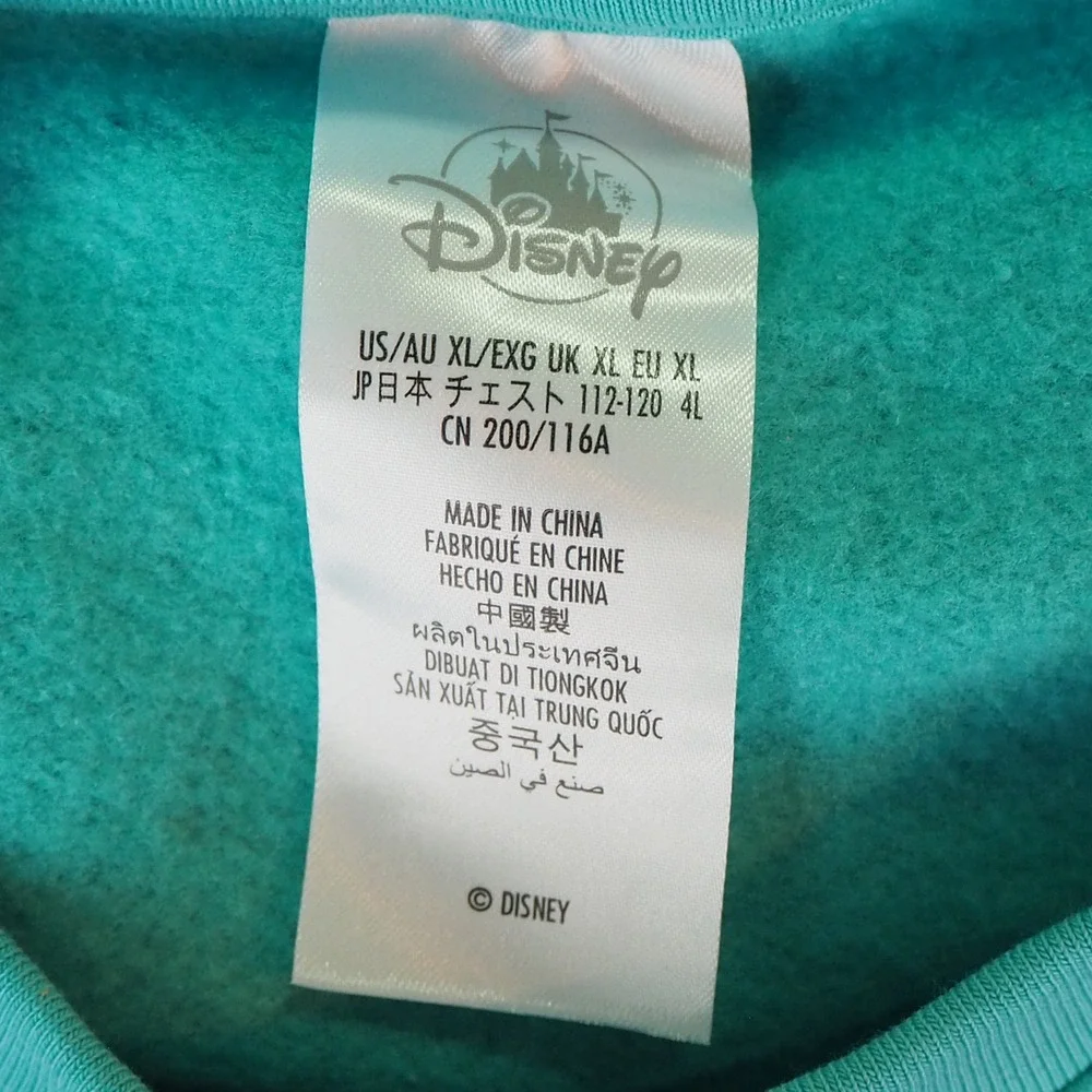Walt Disney‎ World 2025 Pullover Crewneck Sweatshirt Adult XL Fireworks Mickey